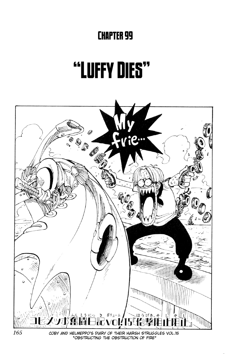 One Piece, Chapter 99 image 01
